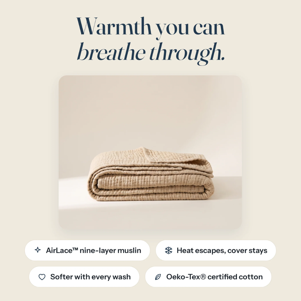 The Muslin Blanket - 100% Muslin Cotton